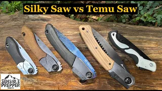 Temu Ozark Trail vs Silky Folding Saw Field Test