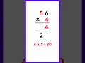 Multiply 2 digits by 1 digit - column multiplication