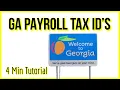 How to Apply for Georgia Payroll Tax IDs