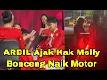 Lagu ARBIL GANDENG TANGAN KAK MELLY NAIK MOTOR, EBI ZAHRA GAK MAU KALAH