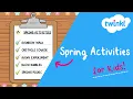 Spring Activities for Kids 15 Fun Activities for a Spring Day Twinkl USA