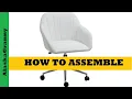 How To Assemble Office Desk Chair Vinsetto Chair Amazon Target