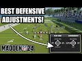 How To QUICK ADJUST LIKE A PRO In Madden 24 BEST Defensive Adjustments To Lockdown EVERY Offense