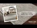 Knightstown Modern Medium Gray Area Rug