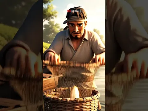 बुद्धिमान मछुआरा 🎣 #shorts #viralshorts #ai #story