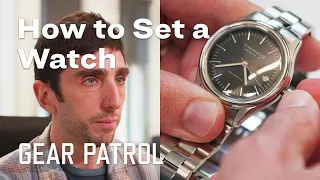 How to Set a Watch Correctly Guide to Life