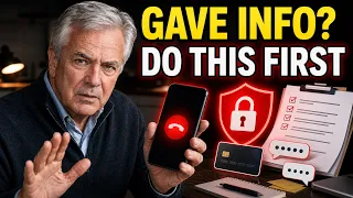 What to do if you gave a scammer information