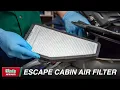 How To Replace the Cabin Air Filter in a 2008 to 2012 Ford Escape