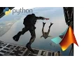 Skydiving Simulation in MATLAB and Python