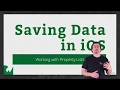 Property Lists - Saving Data in iOS