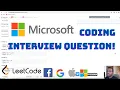 MICROSOFT Coding Interview Question - Sort Colors aka Dutch National Flag Problem LeetCode