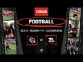 VULCAN FOOTBALL CALIFORNIA PA VS SETON HILL