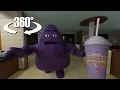 Buying The Grimace Shake In