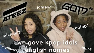 Download giving kpop idols english names (got7 \u0026 ateez) | leigh [lay] MP3