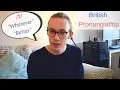 British Pronunciation The t Sound