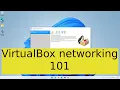 VirtualBox networking - NAT NAT network bridged network internal network host only network