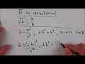 Proof Square Root of 2 is Irrational