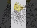 Native Americans coloring pages
