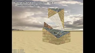 Rayca - most advanced raycasting engine voxel models multilevel maps polygons