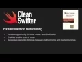 Extract Method Refactoring in Swift