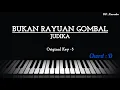 Download Lagu Judika - Bukan Rayuan Gombal (Piano Karaoke - Male Lower Key)