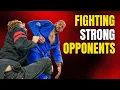 How to Beat Strong Opponents in BJJ Live Sparring