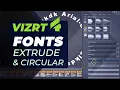 How to Create 3D Circular Text in Vizrt