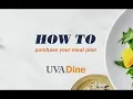 How to purchase your 2020-2021 Meal Plan