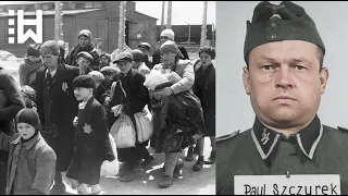 Execution of Paul Szczurek - Brutal Nazi Guard at Auschwitz Concentration Camp - Holocaust - WW2