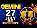 Gemini Horoscope Today July 27 2026 Daily Gemini Horoscope Love Career Money Health