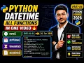 Python Datetime Module All Functions Explained with Examples Part-84