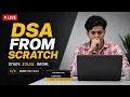 DSA with Python for Beginners Learn Data Structures from Scratch Live