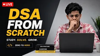 DSA with Python for Beginners Learn Data Structures from Scratch Live