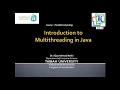 Lecture 1 - Multithreading in Java Concurrent Programming