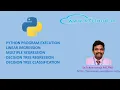 Python Machine Learning Hands on Session By Dr D Kesavaraja
