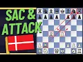 Learn the Danish Gambit with 4 simple lines