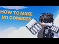 Roblox Animation for Beginners X INKTOBER ANIM - part 6 M1 Comboes
