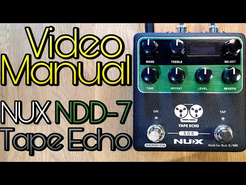 NuX Tape Echo NDD-7 | Delicious Audio