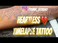 Heartless Tattoo timelapse