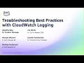 Troubleshooting Best Practices with CloudWatch Logging AWS Events