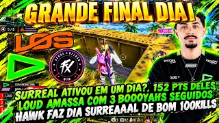 ATIVOU EM UM DIA?? 152 PONTOS DELES!!, LOUD AMASSA COM 3 BOOOYAHS SEGUIDOS. HAWK FAZ RECORD NA GWL