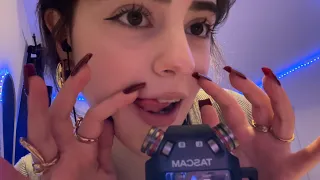 ASMR PUEDES LLEGAR AL ULTIMO NIVEL DE MOUTH SOUNDS? TASCAM