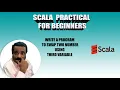 HOW TO SWAP TWO NUMBER USING THIRD VARIABLE SCALA Example Tamil Software