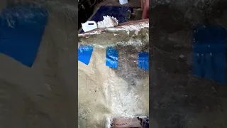 Making a new transom #diy #boat #totalboat #boatrenovation
