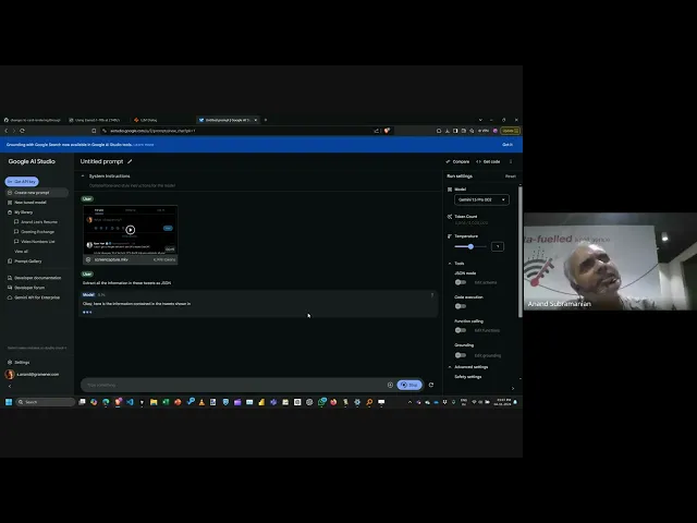 Screen Scraping with Gemini