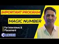 Magic Number Most Important Program C Language Mostly asked in TCS and Infosys Interviews