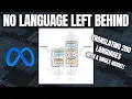Meta AI s new 200 Language Translation Model NLLB200 Explained
