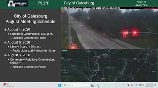 City of Galesburg IL Live Stream