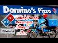 Domino s delivery boy job Domino s job apply Domino s full time part time job salary