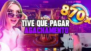 aline faria pagando agachamento depois de forrar 8k